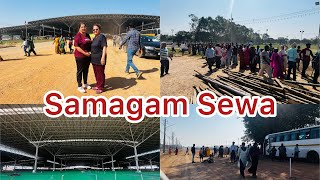 76th Nirankari Sant Samagam SewaSewa timeGround tourmr mrs marken [upl. by Sivaj]