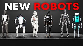 Top 10 NEW Humanoid Robots For 2024 Tesla Figure 01 Agility Boston Dynamics and More [upl. by Allcot465]