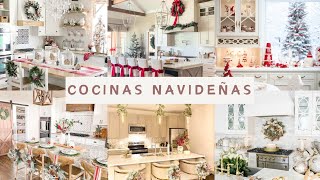 COCINAS NAVIDEÑAS  IDEAS SENCILLAS PARA DECORAR TU COCINA EN ESTA TEMPORADA [upl. by Ylra]