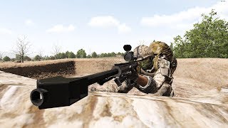 Тушино  260119  Работает снайперская пара Arma 3 [upl. by Edasalof540]