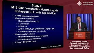 Update on venetoclax for CLL How low can you go MRD [upl. by Hussar361]