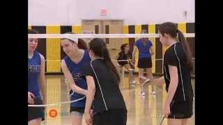 St Charles North vs Metea Valley Badminton [upl. by Vanhook686]