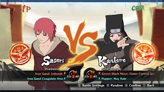 Sasori Reanimation vs Kankuro Ninja War  Naruto Shippuden Ultimate Ninja Storm 4 [upl. by Schoening]