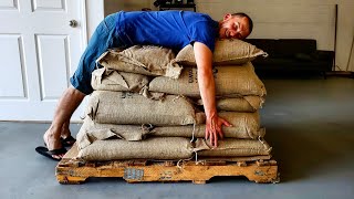 700 POUNDS OF GREEN COFFEE BEANS Coffee Vlog 13 [upl. by Jorrie]