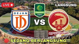 🔴 PREDIKSI SRIWIJAYA FC VS DEJAN FC  LIGA 2 2024  SEDANG BERLANGSUNG [upl. by Norse]