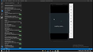 Easiest way to open Android Emulator in Visual Studio Code [upl. by Aubert]