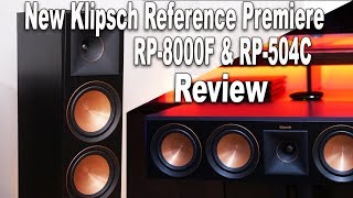 Klipsch RP8000F amp RP504C Reference Premiere Review  RP280F amp RP450C Upgrade [upl. by Aron837]