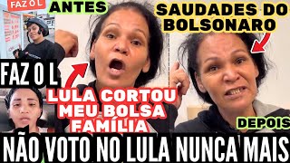 faz o L – NORDESTINA DESESPERADA E PEDE A VOLTA DO BOLSONARO React [upl. by Arreit]