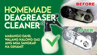 HOMEMADE DEGREASER CLEANER vid 2 [upl. by Yelsna]