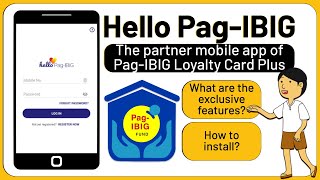 Exclusive Features of HELLO PAGIBIG Mobile App amp How to Install [upl. by Ailatan404]