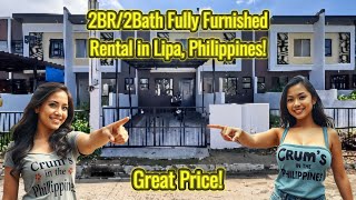 2BR2Bath Fully Furnished Rental Lipa Philippines P H [upl. by Hildie837]