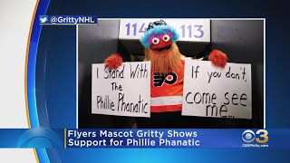 Gritty Defends Phillie Phanatics New Look [upl. by Starinsky]