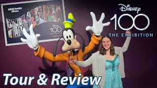 Disney 100 The Exhibition  Tour amp Review  The Franklin Institute [upl. by Nonnahsal699]