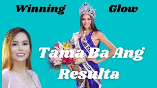 Miss Universe Philippines 2021 Beatrice Luigi Gomez WINNING GLOW TAMA BA ANG RESULTA [upl. by Paderna]