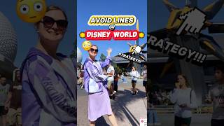 Disney World Ride Strategy 🎢👀 Avoid Lines by Doing THIS [upl. by Rehpotsirk]