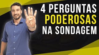 As 4 Perguntas Mais Poderosas Na Sondagem de Vendas  Hallamo Gifoni [upl. by Elaval103]