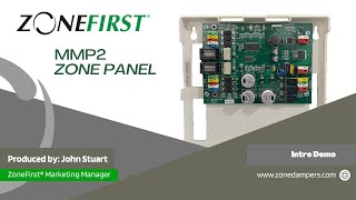 MMP2 Zone Panel Demo [upl. by Kubetz]