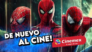 Reestrenos y COLECCIONABLES SPIDERMAN EN Cinemex [upl. by Amikahs]