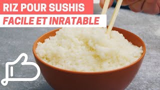 Cuisine Japonaise  RIZ SUSHI Inratable [upl. by Ahsieit]