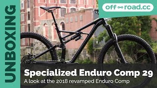 Unboxing the 2018 Specialized Enduro Comp 29 [upl. by Afton705]