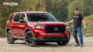 2025 Honda Pilot Black Edition Review and OffRoad Test [upl. by Merissa]