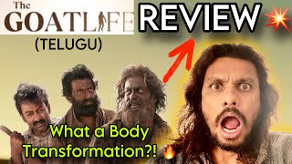 The Goat Life Movie Review  Prithviraj Sukumaran  Poolachokka  Aadujeevitham Telugu [upl. by Bertrando]