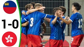 Liechtenstein vs Hong Kong 10 All Goals and Extended Highlights [upl. by Dez]