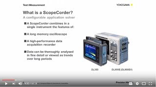 ScopeCorder  your next measurement instrument to solve complex measurement tasks [upl. by Vtehsta204]