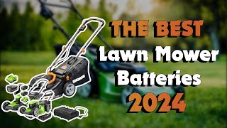 The Top 5 Best Battery Powered Electric Lawn Mowers in 2024  Must Watch Before Buying [upl. by Lupien437]