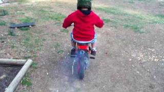 Brandons 49cc Dirt Bike That Thing Will Fly [upl. by Possing]