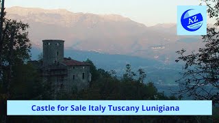 Medieval Castle for Sale Italy Tuscany [upl. by Aiotal960]