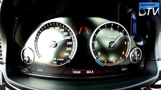 2012 BMW 525d 218hp  Autobahn Test 1080p FULL HD [upl. by Rabi]