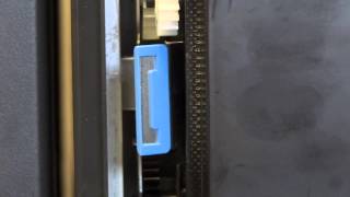 C654e C754e How To  Replace A Waste Toner Bottle [upl. by Deden77]