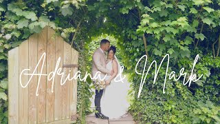 Hornington Manor Wedding Videography  Adriana and Mark [upl. by Alisa]