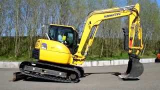 Undercarriage Ireland Track Groups Fitted To A Komatsu PC80MR [upl. by Jeanelle330]