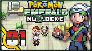 Pokémon Emerald Nuzlocke  Episode 1  Return of the Locke [upl. by Ayikur]