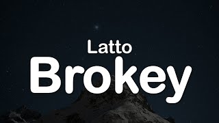 Latto  Brokey Clean Lyrics [upl. by Sasnett463]