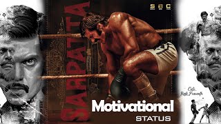 Sarpatta Parambarai Teasar  Motivational  Whatsapp Status  Cuts Raja Prasanth  SBC [upl. by Leksehcey]