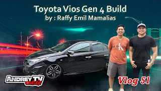 Toyota Vios Gen 4 Set Up by Raffy Emil Mamalias  Andrey TV [upl. by Atsed295]