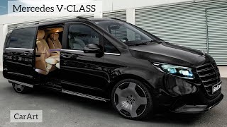 New 2024 Mercedes Benz V Class  Facelift And Review CarArt362 [upl. by Dickey]