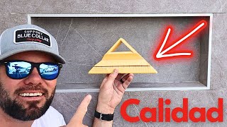 BEST Way To Cut Tile Trim  CaliBro Square For PERFECT Miter Cuts [upl. by Yeo]