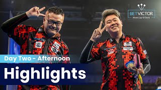 FIGHTING FOR SURVIVAL  Day Two Afternoon Highlights  2024 World Cup of Darts [upl. by Oner]