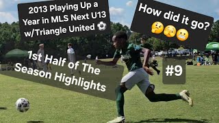 MLS Next u13 2024 Fall Season Highlights  2013 Year Playing Up  Triangle United mlsnext soccer [upl. by Rosalyn]