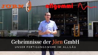 Geheimnisse der Jörn GmbH Unser Fertigungswerk im Allgäu  Vulkanisation von Gummi Metall Teilen [upl. by Yhcir]