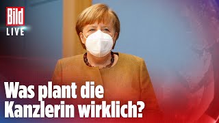 🔴 CoronaKrise Merkel in Geheimsitzung „Uns ist das Ding entglitten“  BILD LIVE [upl. by Emelita99]