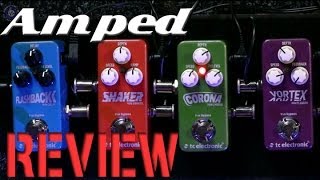 TC Electronic TonePrint Mini Pedals Review [upl. by Kowal]