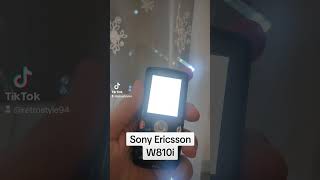 Sony Ericsson W810i Walkman 2024 sony ericsson w810i walkman retro phone 2024 ностальгия [upl. by Ebehp59]