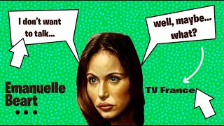 Emmanuelle Béart rare interview TV5 France [upl. by Wiskind116]