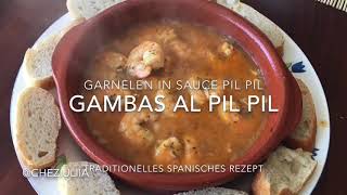 Gambas al pil pil spanisches traditionelles Rezept von Garnelen [upl. by Samira]