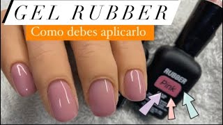 Rubber Base  Como se utiliza Paso a paso [upl. by Zuleika]